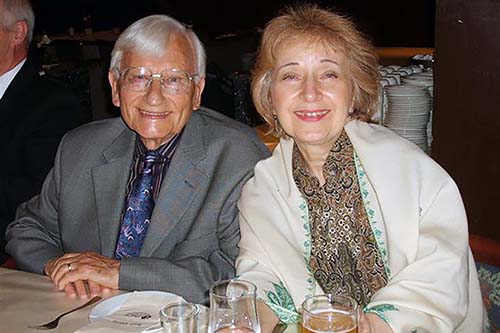 Anda and John at the Mayor’s lunch