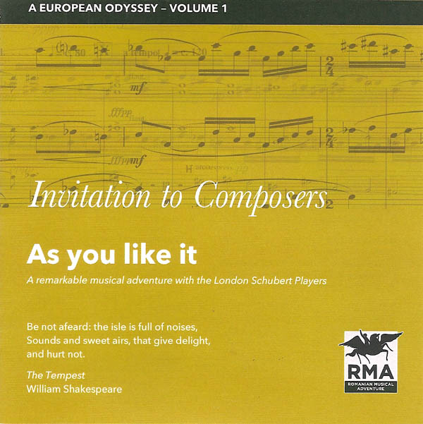 Invitation to Composers - As You Like it